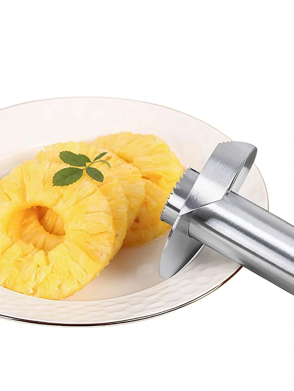 Pineapple, stainless steel core slicer NWOT